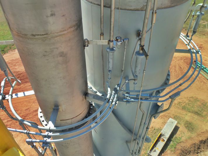 Stellar equipment set and assembled at a plant site — documented project 3