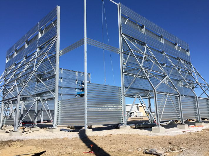 Stellar equipment set and assembled at a plant site — documented project 5