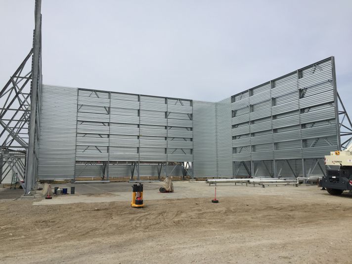 Stellar equipment set and assembled at a plant site — documented project 6