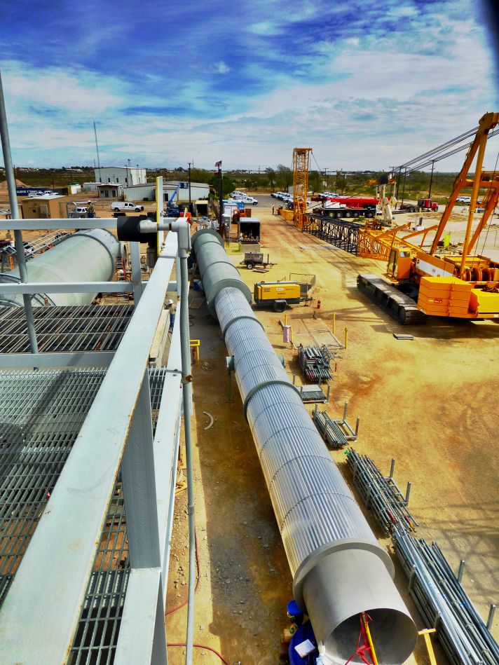 Stellar equipment set and assembled at a plant site — documented project 7