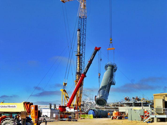 Stellar equipment set and assembled at a plant site — documented project 8