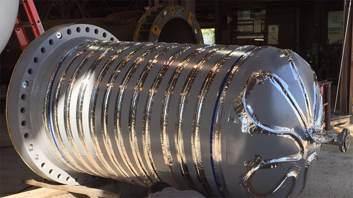 Stellar heat tracing installed on process piping at a plant site for freeze protection — documented project 6