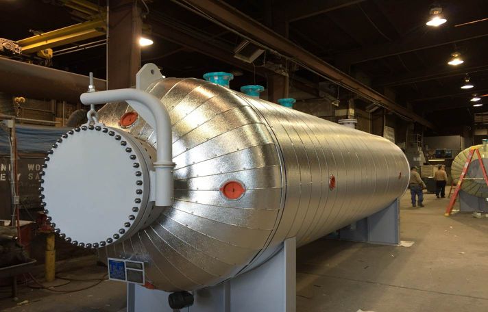 Stellar insulation installed on process equipment at a plant site for freeze protection — documented project 5
