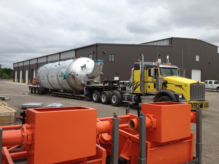 Stellar insulation installed on process equipment at a plant site for process temperature control — documented project 9