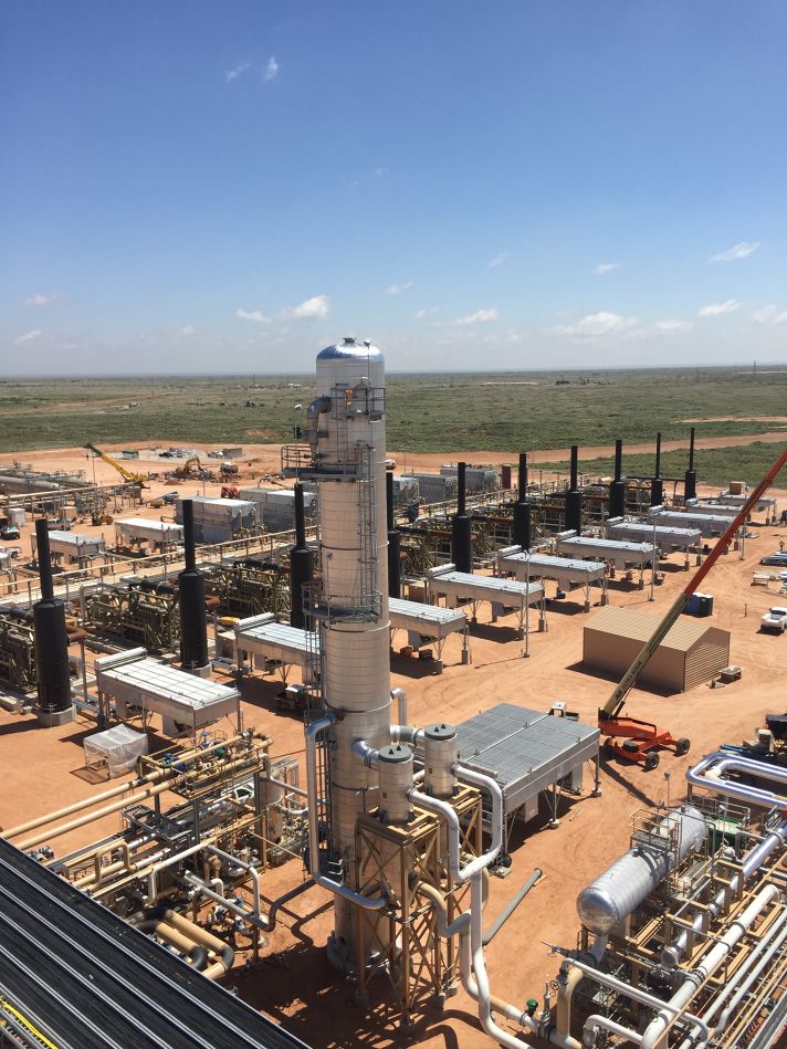 Stellar insulation installed on process equipment at a plant site for process — documented project 1