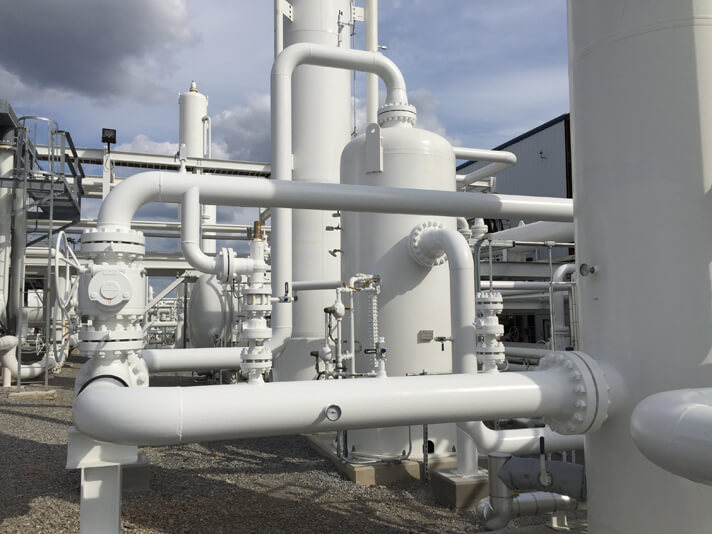 Stellar industrial painting applied to plant equipment and structures — documented project 5