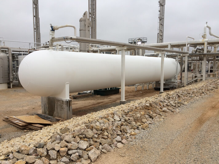 Stellar industrial painting applied to plant equipment and structures — documented project 7