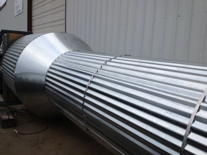 Stellar weather protection installed over insulated equipment at a plant site — documented project 6