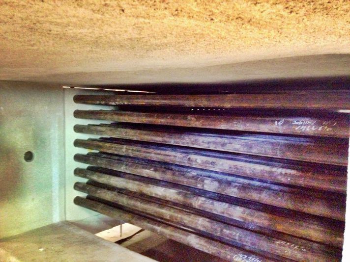 Stellar refractory lining installed in fired equipment at a plant site — documented project 3