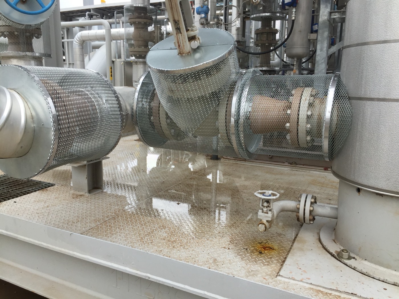Removable Blankets work by Stellar crews at a plant site